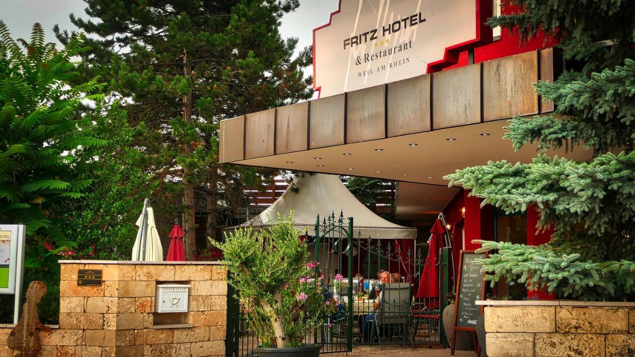 Fritz Hotel & Restaurant Kg 莱茵河畔威尔 外观 照片